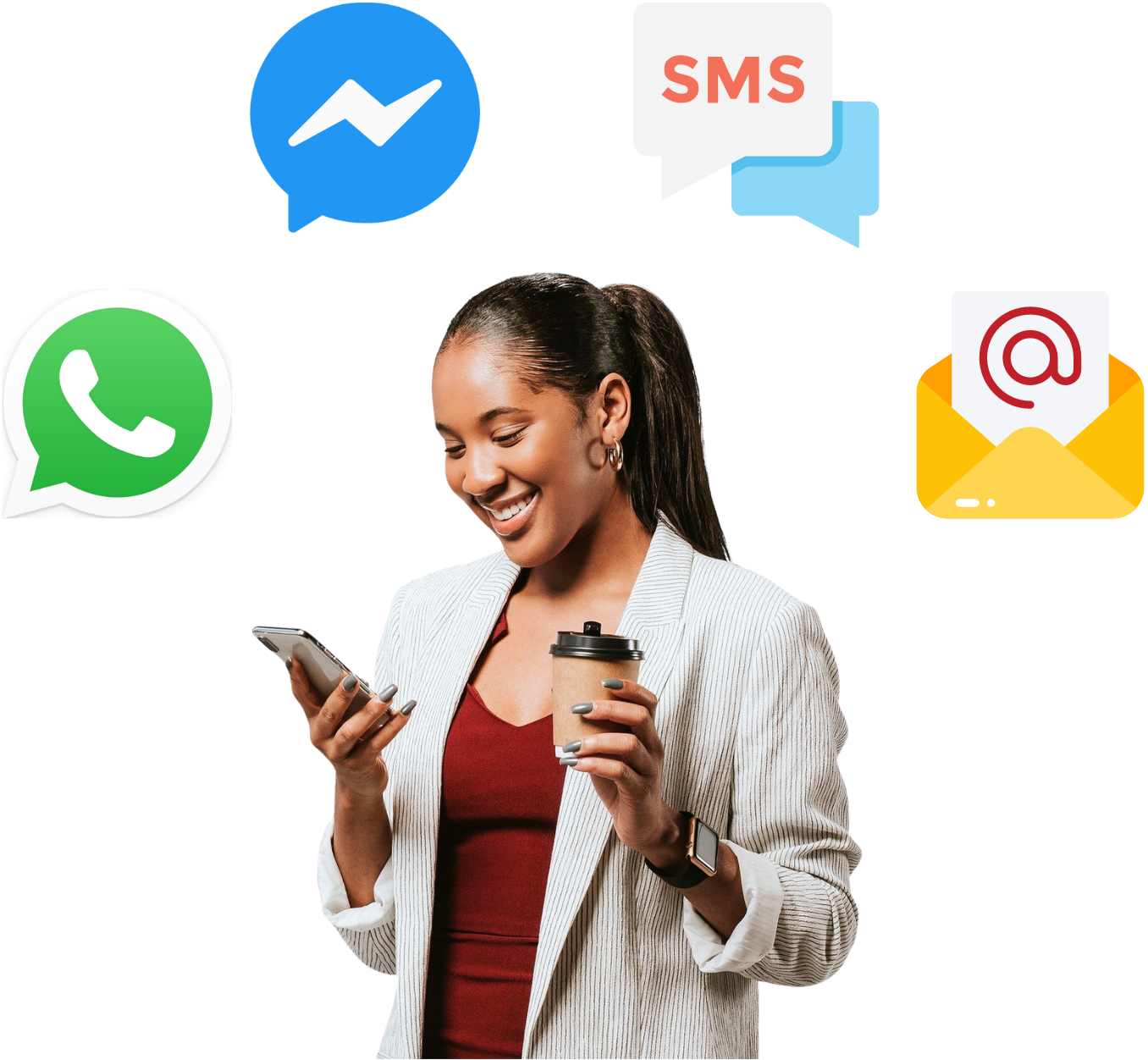 Abstract blue circuit AI tech